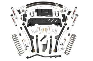 Jeep Cherokee Suspension Lift Kit - Rough Country - 4.5 Inch Lift Kit | Long Arm | AAL | NP242 | V2 - '84-'01 Jeep Cherokee Suspension Lift Kit - Rough Country - 4.5 Inch Lift Kit | Long Arm | AAL | NP242 | V2 - '84-'01